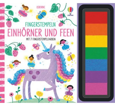 Produktbild von Fingerstempeln: Einhörner und Feen