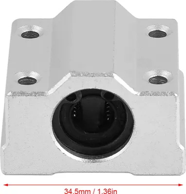 Obrázek produktu pro Lineární kuličkové ložisko, brusný blok 4ks SCS8UU 8 mm Lineární kuličkové ložisko - posuvné pouzdro Posuvný blok s ložiskem posuvný blok Lineární kuličkové ložisko - brusný blok pro 3D tiskárnu