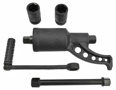 Hebel-Schlagschlüssel AWTOOLS 6200 Nm mit 1" Antrieb und Koffer