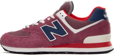 Produktbild von New Balance Low Sneaker Herren Leder & Textil Rot Größe: 101/2
