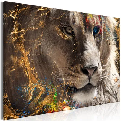 Obrázek produktu pro Netkané plátno obraz - Mustafa (1 díl) šířka 120x80 cm Zvířata g-C-0390-b-a
