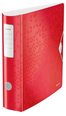 Produktbild von LEITZ 11060026 LEITZ Active WOW 1106 Ordner rot Kunststoff 8,2 cm DIN A4