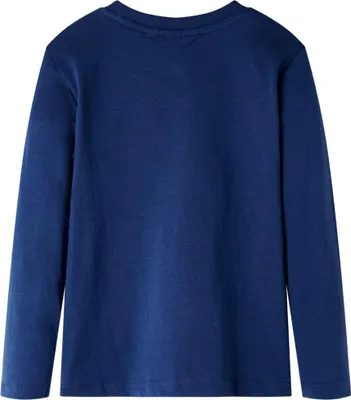 Produktbild von vidaXL Kinder-Langarmshirt Marineblau 92