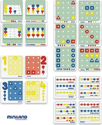Image de Mosaïque géante pour les activités mathématiques Miniland