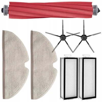Immagine prodotto di Accessori per aspirapolvere - 7 pezzi - compatibili con Roborock Q7, Q7 Max e Max Plus - Filtro HEPA