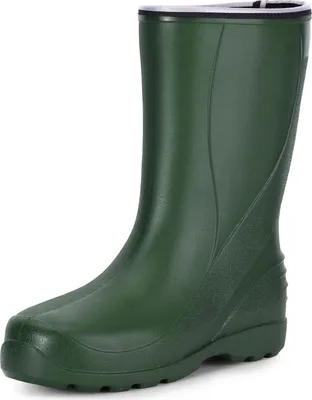 Produktbild von Ladeheid Damen leichte Eva Gummistiefel Regenstiefel LADW005 (Grün, 42 EU)