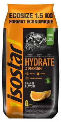 Productafbeelding van Isostar Hydrate & Perform Orange (1500 gr)