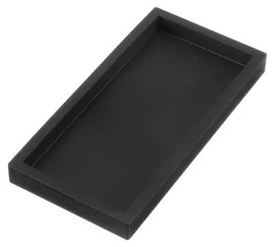 Produktbild von Omgoods – Silikon-Schubladenorganizer, Ablagefach, 20 x 10 cm, Schwarz