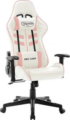 Immagine prodotto di vidaXL Sedia da gioco in ecopelle bianca e rosa