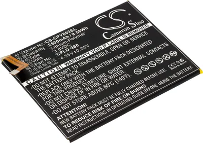 Zdjęcie produktu dla TECHTEK Bateria kompatybilny z [Coolpad] Fengshang 3, Y803-9, Y91 zastępuje CPLD-380