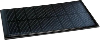 Produktbild von Solarzelle 4V 250mAh, Epoxidharz, ca. 11x7,5x0,25 cm, witterungsbeständig