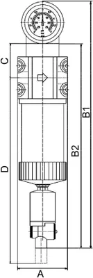 Produktbild von Riegler Vorfilter mit Differenzdruckmanometer, 3 µm, G 2