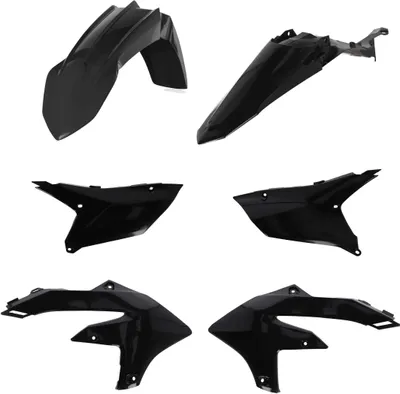Zdjęcie produktu dla ACERBIS 6-częściowy zestaw owiewek czarny do YAMAHA WR F