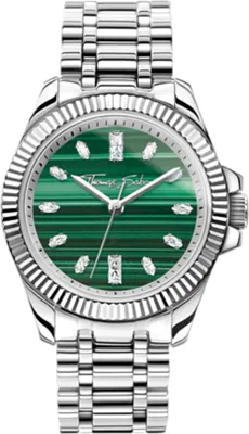 Produktbild von THOMAS SABO Damenuhr Malachit Divine WA0434-201