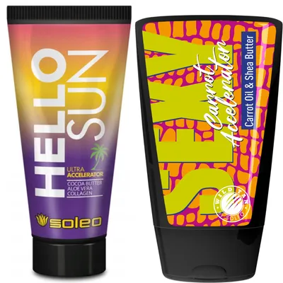 Zdjęcie produktu dla Soleo Hello Sun + Wild Tan Sexy Carrot Gratis