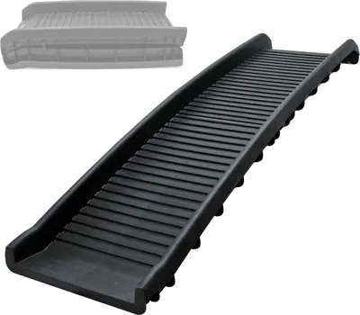 Produktbild von Zusammenklappbare Hunde-Rampe für Auto - Bis 90 kg - Rutschfeste Hunde-Rampe 156 x 40 x 10 cm