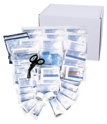 Produktbild von Gramm Medical Verbandstofffüllung im Einzelkarton nach DIN 13 169