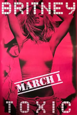 Productafbeelding van Britney Spears - Toxic, 2003 - Poster - 102x152 cm