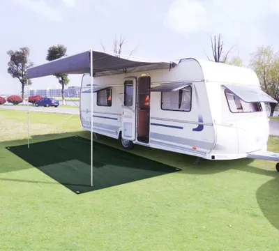 Immagine prodotto di vidaXL Tappeto tenda 250 x 400 cm HDPE Verde