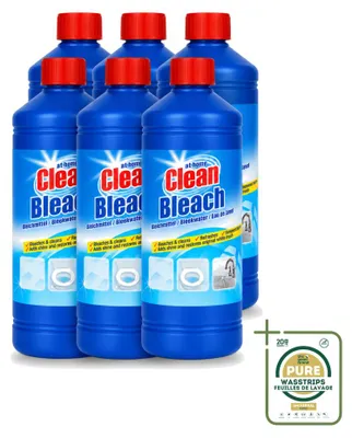 Produktbild von 6 x At Home Bleichmittel - 1 L - Vorratspackung - 6 Stücke