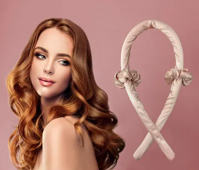 Produktbild von Lockenwickler über Nacht Locken und Wellen ohne Hitze Hair Curler mit Haarnadel Locken Haarband Hair Styling Tool für langes und mittleres Haar