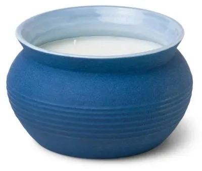 Zdjęcie produktu dla Świeca zapachowa Paddywax SANTORINI Blue - Agave & Olive, 13 oz / 368 g