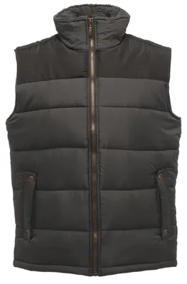 Produktbild von Regatta Herren Standout Altoona Steppweste / Weste FK543 (M) (Grau/Schwarz)