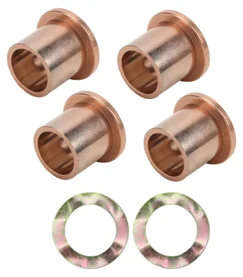 Imagen del producto de Kit de 6 bujes para la rótula de dirección de carritos Club Car, modelos Precedent de gasolina y eléctricos fabricados a partir de 2004, con los números de referencia 102288201 y 102288401. Reemplazo para rótulas de dirección