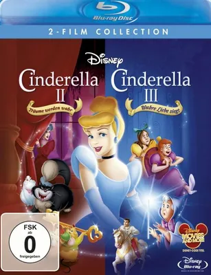 Produktbild von Cinderella 2 - Träume werden wahr & Cinderella 3 - Wahre Liebe siegt [Blu-ray]