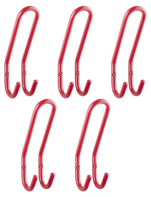 Produktbild von SOTECH Garderobenhaken FARA 192 mm Rot (5 Stück)