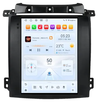 Immagine prodotto di CarPlay, funzioni multimediali, sistema di navigazione, compatibile con Kia Sorento BL dal 2002 al 2006, codice QS4 KI AHDC2