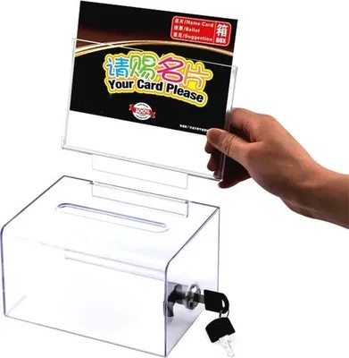 Obrázek produktu pro Akrylátový box pro ladění a skladování - průhledný úložný box (16,7 x 11 x 10 cm)