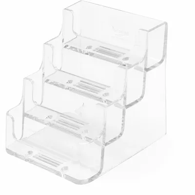 Produktbild von Magnetoplan 70841 Visitenkartenhalter, 4Fächer 4Ablagen, transparent