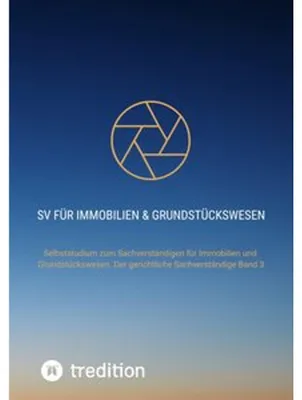 Immagine prodotto di SV für Immobilien & Grundstückswesen Band 3