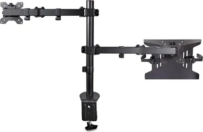 Zdjęcie produktu dla StarTech.com A2-LAPTOP-DESK-MOUNT, Zacisk, 16 kg, 33 cm (13"), 86,4 cm (34"), 100 x 100 mm, Czarny