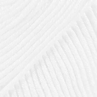 Zdjęcie produktu dla Drops Muskat Uni Colour 18 White Przędza dziewiarska