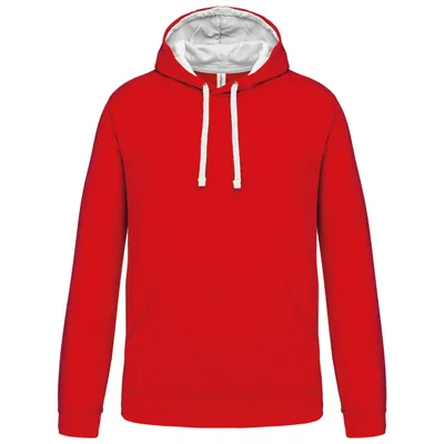 Produktbild von Kariban Herren-kapuzensweatshirt bicolor
