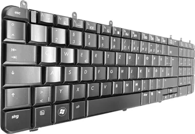 Obrázek produktu pro GERMAN - Klávesnice Klávesnice / Kaffe kompatibilní pro HP Pavilion dv7-1030eg