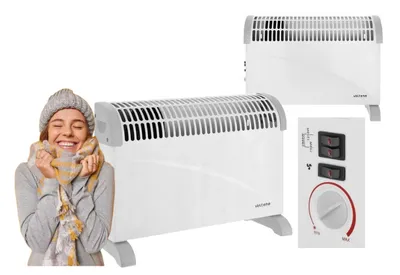 Produktbild von Konvektorheizung mit Luftzufuhr und Thermostat 2000W