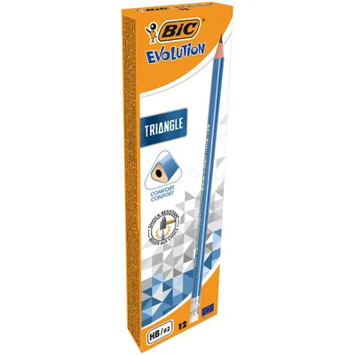 Image de BIC 964849 12 crayons EVOLUTION TRIANGLE HB