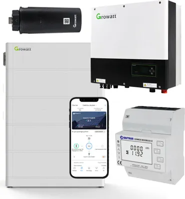 Produktbild von Growatt SPH10000TL3-BH-UP 0% MwSt §12 III UstG 10kW Hybrid Wechselrichter mit 10.2kWh Solarspeicher-