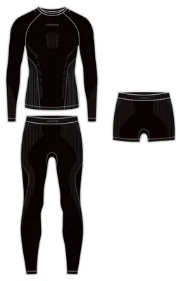 Produktbild von Base Layer Eiger2.0 Set Man M schwarz - Farbe black/grey