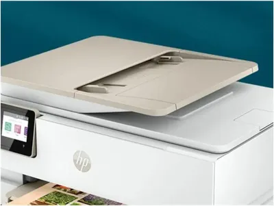 Produktbild von HP ENVY Inspire 7920e Wireless All-in-One Farbe Drucker, Instant Ink; Kopierer, Scanner, Thermal Inkjet, Farbdruck, 4800 x 1200 DPI, A4, Direktdruck, Beige