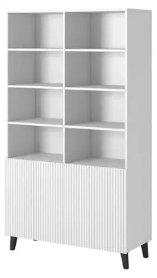 Obrázek produktu pro Policový regál PAFOS 100x40x176,5 cm bílá matná
