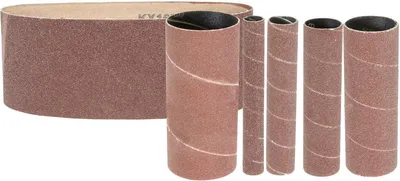 Obrázek produktu pro Sada brusných papírů GÜDE K240 610mm brusný pás brusné objímky 6 kusů