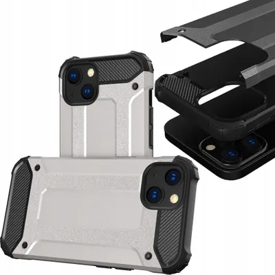 Obrázek produktu pro Pouzdro Hybrid Armor Etui pro Iphone 13 Silver