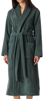 Produktbild von Schiesser Damen Bademantel teegruen