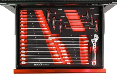 Produktbild von ROOKS Werkzeug-Set OK-01.3125 Chrom-Vanadium-Stahl
