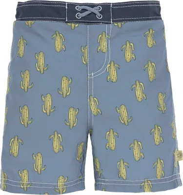 Produktbild von Lässig - UV-Badehose für Jungen mit Windel - Kaktus - Blau