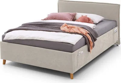 Produktbild von Kofferbett Ollie | 90 x 200 cm | Design Beige